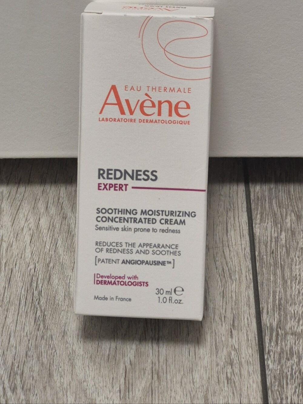 Avene Redness Expert Soothing Moisturizing Concentrated Cream 1oz 30ml 04/28 NEW